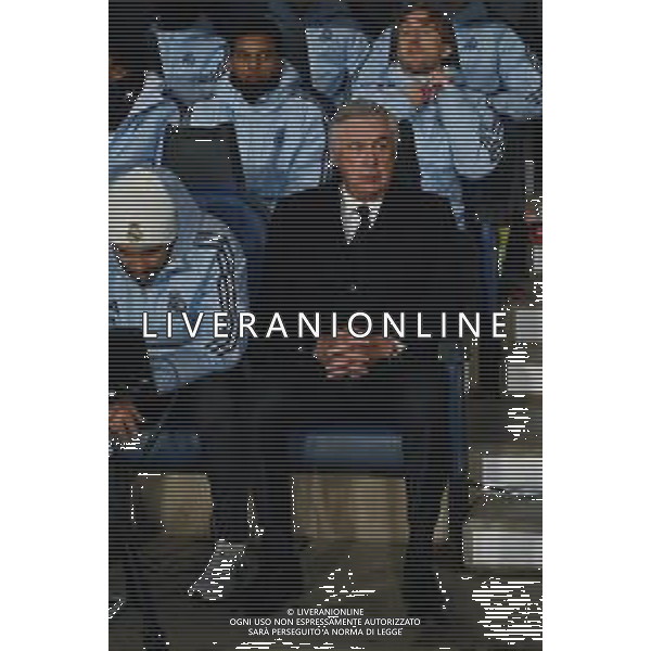 TVRG Atalanta vs Real Madrid nella foto Carlo Ancelotti allenatore Real Madrid, dietro Rodrygo Silva de Goes (Real Madrid) SX e Luka Modric (Real Madrid) DX Bergamo 10-12-2024 Gewiss Stadium UEFA Champions League fase a girone unico - 6a giornata foto Roberto Garavaglia/Agenzia Aldo Liverani sas-AGENZIA ALDO LIVERANI SAS