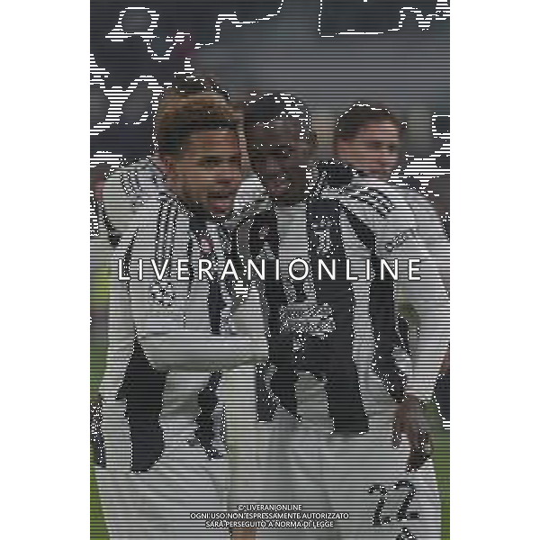 Torino 11.12.2024 Allianz Stadium ©Alessandro Falzone/Agenzia Aldo Liverani Juventus vs Manchester City Uefa Champions League 2024/2025 6a giornata Nella foto: Esultanza gol di Weston Mckennie