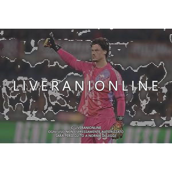 Roma vs Sporting Braga Europa League - 6 giornata - Stadio Olimpico - Roma 12-12-2024 nella foto Mile Svilar ©Federico Gaetano - AGENZIA ALDO LIVERANI SAS