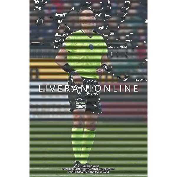 14-12-2024. Cagliari calcio-Atalanta calcio, 16° giornata Serie A calcio Italia 2024/2025, stadio Unipol Domus Cagliari. Foto Salvatore Moi/Agenzia Aldo Liverani s.as. Nella foto: arbitro Luca Pairetto ©MOI SALVATORE - AG ALDO LIVERANI SAS