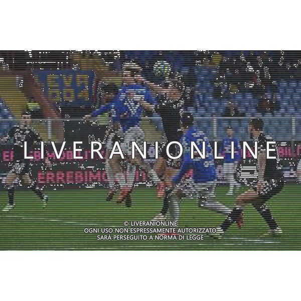 TVRG Sampdoria vs Spezia nella foto Francesco Pio Esposito (Spezia) occasione da gol Genova 14-12-2024 Stadio Luigi Ferraris - Marassi Campionato Serie BKT - 17a giornata foto Roberto Garavaglia/Agenzia Aldo Liverani sas