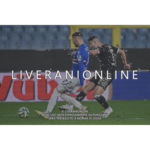 TVRG Sampdoria vs Spezia nella foto Antonio Colak (Spezia) occasione da gol Genova 14-12-2024 Stadio Luigi Ferraris - Marassi Campionato Serie BKT - 17a giornata foto Roberto Garavaglia/Agenzia Aldo Liverani sas