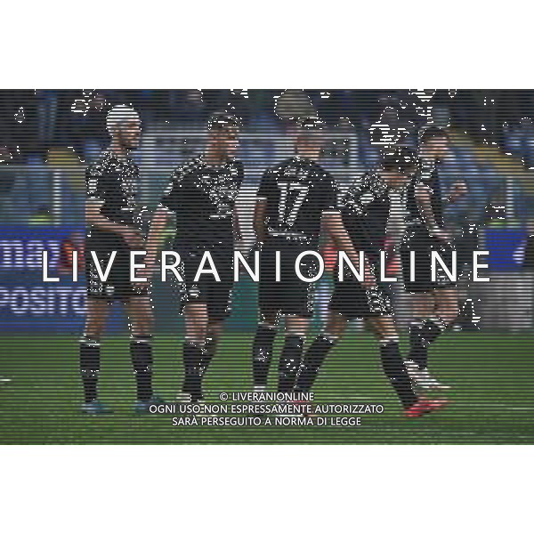 TVRG Sampdoria vs Spezia nella foto delusione Spezia Genova 14-12-2024 Stadio Luigi Ferraris - Marassi Campionato Serie BKT - 17a giornata foto Roberto Garavaglia/Agenzia Aldo Liverani sas