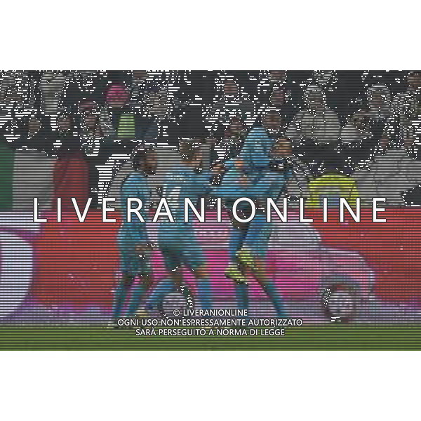 Torino 14.12.2024 Allianz Stadium @Manuela Viganti /Ag. Aldo Liverani sas Juventus vs Venezia Campionato Calcio Serie A Enilive 2024/2025 16a giornata Nella foto: esultanza venezia dopo il gol dsi jay idzes ©Viganti - AG ALDO LIVERANI SAS