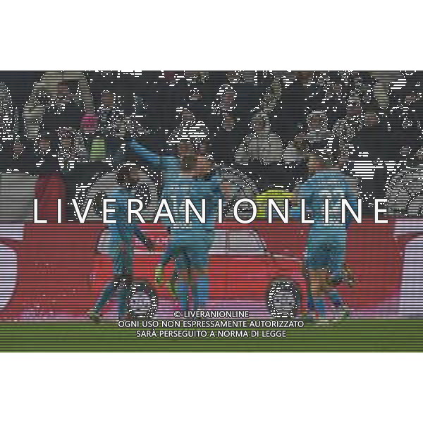 Torino 14.12.2024 Allianz Stadium @Manuela Viganti /Ag. Aldo Liverani sas Juventus vs Venezia Campionato Calcio Serie A Enilive 2024/2025 16a giornata Nella foto: esultanza venezia dopo il gol di jay idzes ©Viganti - AG ALDO LIVERANI SAS