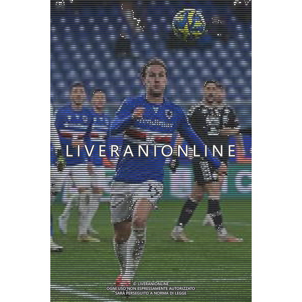 TVRG Sampdoria vs Spezia nella foto Melle Meulensteen (Sampdoria) Genova 14-12-2024 Stadio Luigi Ferraris - Marassi Campionato Serie BKT - 17a giornata foto Roberto Garavaglia/Agenzia Aldo Liverani sas