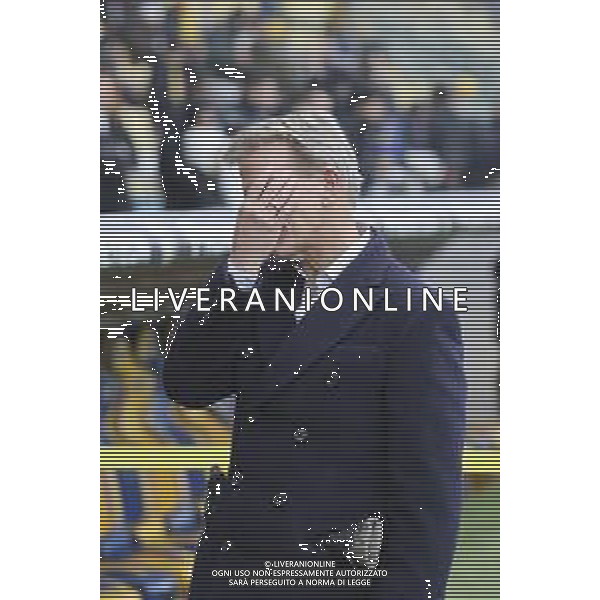 Kyle Krause Chairman of Parma AC expresses disappointment during Parma Calcio vs Hellas Verona FC, 16° Serie A Enilive 2024-25 game at Ennio Tardini stadium in Parma (PR), Italy, on Dicember 15, 2024. (Photo by Davide Casentini)- AG ALDO LIVERANI SAS