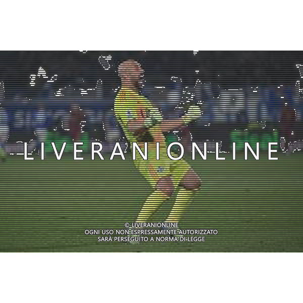 TVRG Como vs Roma nella foto Jose’ Manuel Pepe Reina (Como) esultanza dopo il gol dell\'1 a 0 di Alessandro Gabrielloni (Como) Como 15-12-2024 Stadio Giuseppe Sinigaglia Campionato Serie A Enilive - 16a giornata foto Roberto Garavaglia/Agenzia Aldo Liverani sas