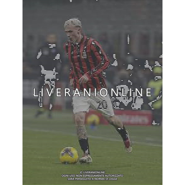 ALEJANDRO JIMENEZ -Festeggiamenti 125mo anniversario del Club Rossonero - Maglia Celebrativa -MILAN vs GENOA Campionato Calcio Serie A 15.12.2024 ©PAOLO GIAMPIETRI - AG ALDO LIVERANI SAS