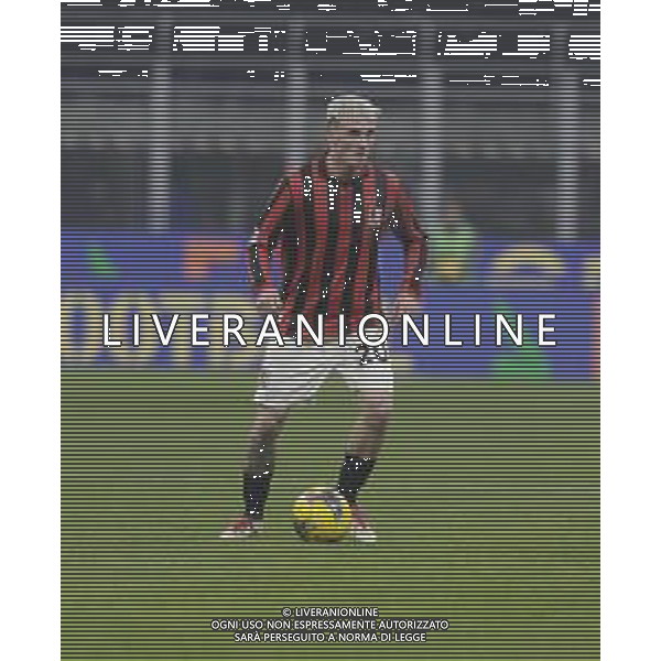 ALEJANDRO JIMENEZ -Festeggiamenti 125mo anniversario del Club Rossonero - Maglia Celebrativa -MILAN vs GENOA Campionato Calcio Serie A 15.12.2024 ©PAOLO GIAMPIETRI - AG ALDO LIVERANI SAS