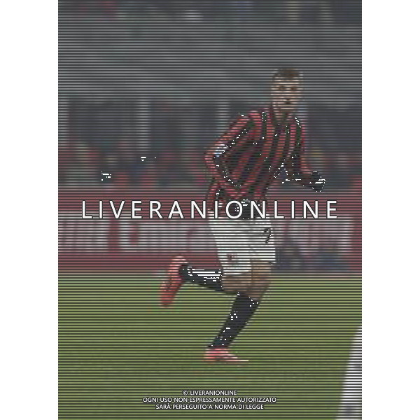 FRANCESCO CAMARDA -Festeggiamenti 125mo anniversario del Club Rossonero - Maglia Celebrativa -MILAN vs GENOA Campionato Calcio Serie A 15.12.2024 ©PAOLO GIAMPIETRI - AG ALDO LIVERANI SAS