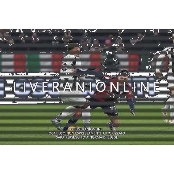 TVMV-Torino 17.12.2024 Allianz Stadium ©Manuela Viganti/Agenzia Aldo Liverani Juventus vs Cagliari Ottavi di Finale Coppa Italia Frecciarossa 2024/2025 Nella foto: weston mckennie e gianluca gaetano ©Viganti/AGENZIA ALDO LIVERANI SAS
