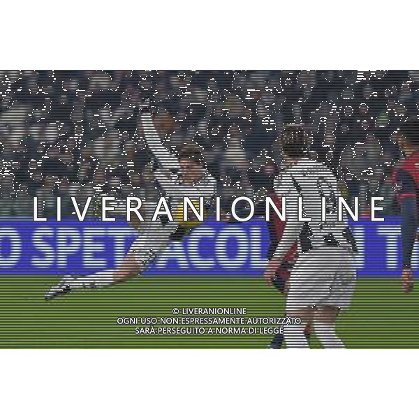 TVMV-Torino 17.12.2024 Allianz Stadium ©Manuela Viganti/Agenzia Aldo Liverani Juventus vs Cagliari Ottavi di Finale Coppa Italia Frecciarossa 2024/2025 Nella foto: rovesciata kenan yildiz ©Viganti/AGENZIA ALDO LIVERANI SAS