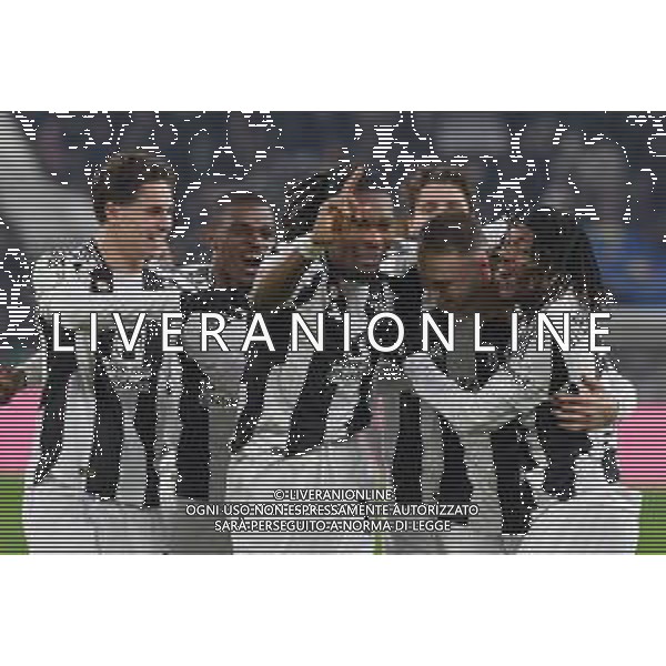 TVMV-Torino 17.12.2024 Allianz Stadium ©Manuela Viganti/Agenzia Aldo Liverani Juventus vs Cagliari Ottavi di Finale Coppa Italia Frecciarossa 2024/2025 Nella foto: esultanza juventus dopo il gol di teun koopmeiners ©Viganti/AGENZIA ALDO LIVERANI SAS