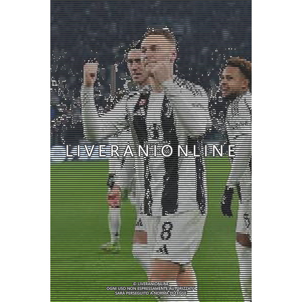 TVMV-Torino 17.12.2024 Allianz Stadium ©Manuela Viganti/Agenzia Aldo Liverani Juventus vs Cagliari Ottavi di Finale Coppa Italia Frecciarossa 2024/2025 Nella foto: esultanza teun koopmeiners dopo il gol ©Viganti/AGENZIA ALDO LIVERANI SAS