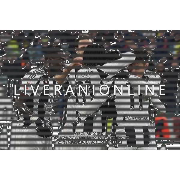 TVMV-Torino 17.12.2024 Allianz Stadium ©Manuela Viganti/Agenzia Aldo Liverani Juventus vs Cagliari Ottavi di Finale Coppa Italia Frecciarossa 2024/2025 Nella foto: esultanza juventus dopo il gol di nico gonzalez ©Viganti/AGENZIA ALDO LIVERANI SAS