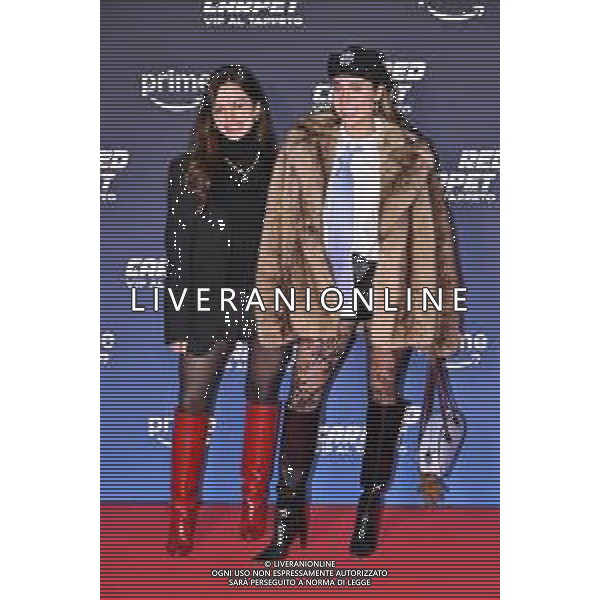 TVRG Photocall Vip al Tappeto nella foto Giulia Vrenna SX e Francesca Biella DX Milano 17-12-2024 Photocall in occasione del lancio della trasmissione TV Vip al Tappeto foto Roberto Garavaglia/Agenzia Aldo Liverani sas
