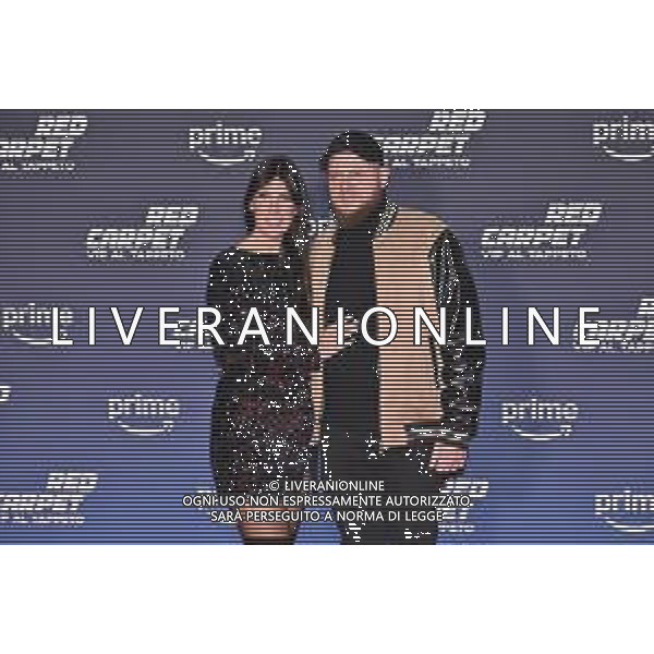 TVRG Photocall Vip al Tappeto nella foto Frank Gramuglia con Elisabetta Milano 17-12-2024 Photocall in occasione del lancio della trasmissione TV Vip al Tappeto foto Roberto Garavaglia/Agenzia Aldo Liverani sas