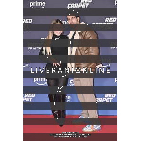 TVRG Photocall Vip al Tappeto nella foto Emily Gervasio e Giovanni Fois Milano 17-12-2024 Photocall in occasione del lancio della trasmissione TV Vip al Tappeto foto Roberto Garavaglia/Agenzia Aldo Liverani sas