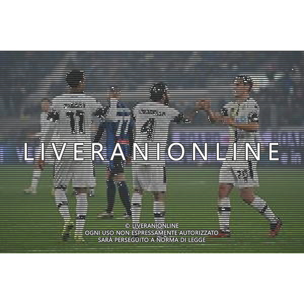 TVRG Atalanta vs Cesena nella foto esultanza Cesena dopo il gol dell\'1 a 6 Bergamo 18-12-2024 Gewiss Stadium Coppa Italia Frecciarossa - ottavi di finale foto Roberto Garavaglia/Agenzia Aldo Liverani sas