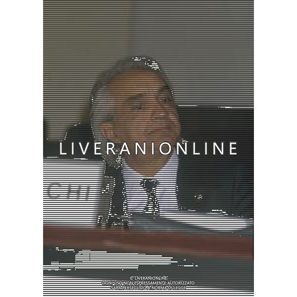 DIAP-RETROSPETTIVA ANTONINO ZICHICHI FILOSOFO E RICERCATORE SCIENTIFICO NELLA FOTO ANTONINO ZICHICHI A MILANO NELL\'ANNO 1986 AG ALDO LIVERANI SAS