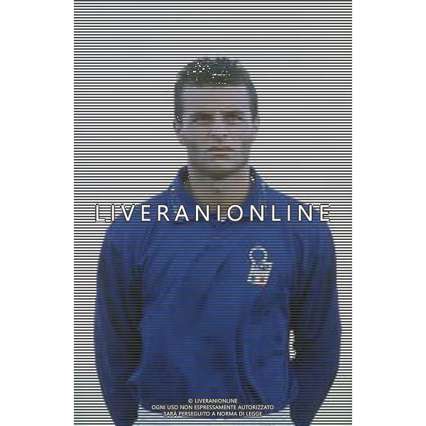 DIAP-RETROSPETTIVA FRANCESCO COLONNESE CALCIATORE NELLA FOTO FRANCESCO COLONNESE CON LA MAGLIA DELLA NAZIONALE ITALIANA AG ALDO LIVERANI SAS