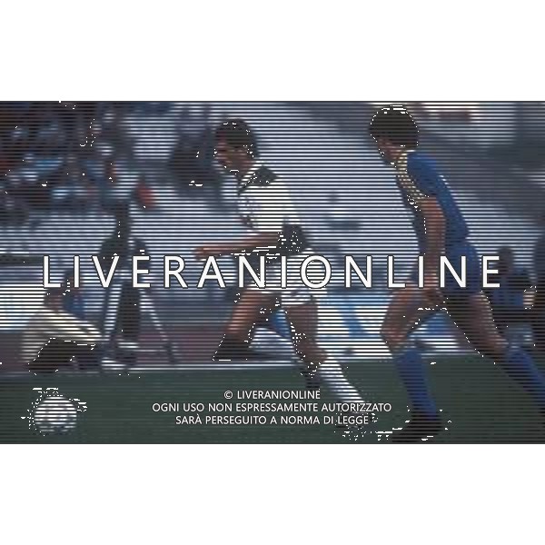 DIAP-RETROSPETTIVA PAOLO DAL FIUME CALCIATORE E ALLENATORE NELLA FOTO PAOLO DAL FIUME CON LA MAGLIA DELL\'UDINESE CALCIO AG ALDO LIVERANI SAS 