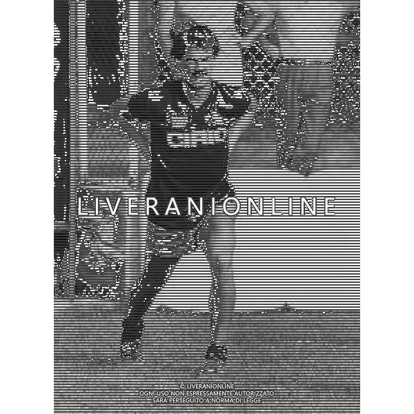 ST-RETROSPETTIVA PAOLO DAL FIUME CALCIATORE E ALLENATORE NELLA FOTO PAOLO DAL FIUME CON LA MAGLIA DEL NAPOLI CALCIO AG ALDO LIVERANI SAS