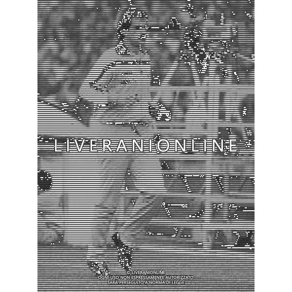 ST-RETROSPETTIVA PAOLO DAL FIUME CALCIATORE E ALLENATORE NELLA FOTO PAOLO DAL FIUME CON LA MAGLIA DELL\'UDINESE CALCIO AG ALDO LIVERANI SAS