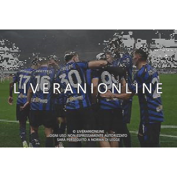 Inter vs Udinese nella foto esultanza Inter dopo il gol dell\'1 a 0 Milano 19-12-2024 Stadio Giuseppe Meazza - San Siro Coppa Italia Frecciarossa - ottavi di finale foto Roberto Garavaglia/Agenzia Aldo Liverani sas-AGENZIA ALDO LIVERANI SAS