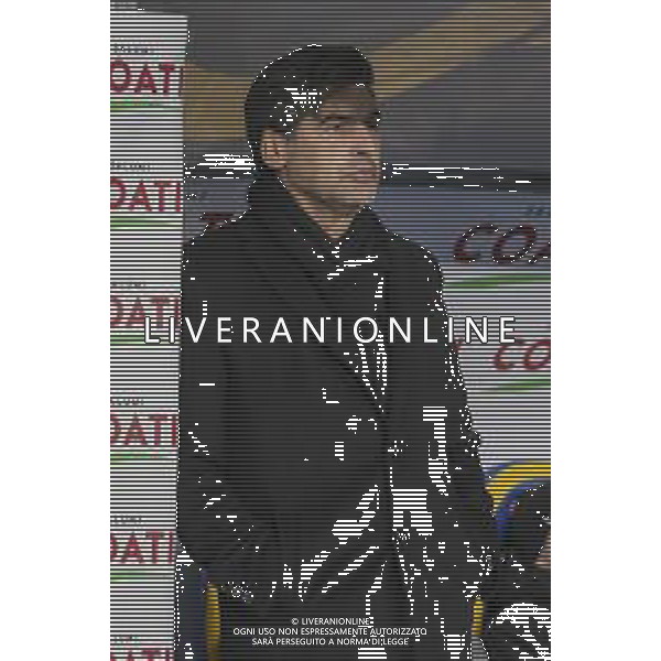 Paulo Fonseca Head Coach of AC Milan during Hellas Verona FC vs AC Milan, 17° Serie A Enilive 2024-25 game at Marcantonio Bentegodi stadium in Verona (VR), Italy, on Dicember 20, 2024. (Photo by Davide Casentini)-AGENZIA ALDO LIVERANI SAS
