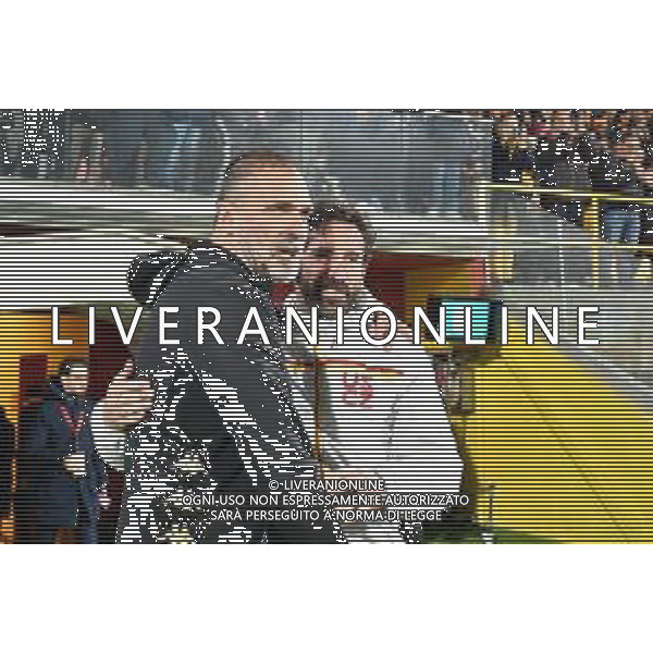 Us Catanzaro vs Ac Spezia, Serie BKT 2024-2024 Stadio Nicola Ceravolo Nella foto: Luca D’Angelo e Fabio Caserta ©Andrea Rosito -AGENZIA ALDO LIVERANI SAS