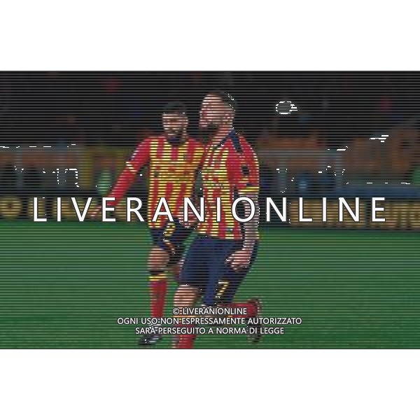 TVEM December 21, 2024 Lecce, Italy - US Lecce vs SS Lazio - Italian soccer serie A 2024/25 - Via Del Mare Stadium. In the pic: Tete Morente of US Lecce celebrates after scoring a goal ©Emmanuele Mastrodonato -AGENZIA ALDO LIVERANI SAS