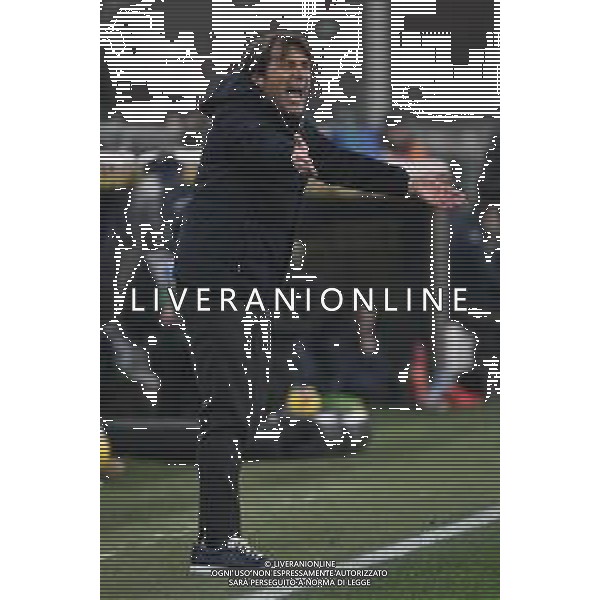 TVRG Genoa vs Napoli nella foto Antonio Conte allenatore Napoli Genova 21-12-2024 Stadio Luigi Ferraris - Marassi Campionato Serie A Enilive - 17a giornata foto Roberto Garavaglia/Agenzia Aldo Liverani sas