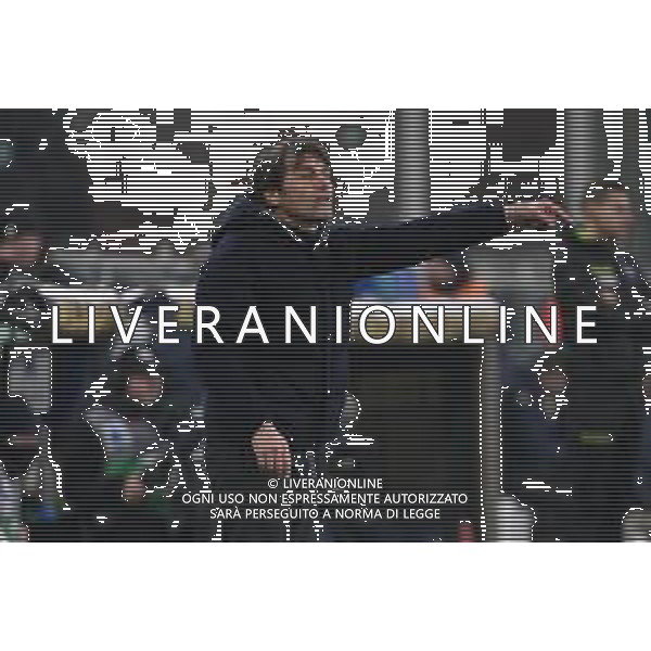 TVRG Genoa vs Napoli nella foto Antonio Conte allenatore Napoli Genova 21-12-2024 Stadio Luigi Ferraris - Marassi Campionato Serie A Enilive - 17a giornata foto Roberto Garavaglia/Agenzia Aldo Liverani sas