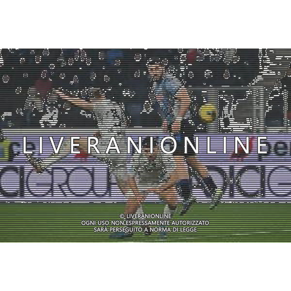 TVRG Atalanta vs Empoli nella foto Sead Kolasinac (Atalanta) occasione da gol colpisce il palo Bergamo 22-12-2024 Gewiss Stadium Campionato Serie A Enilive - 17a giornata foto Roberto Garavaglia/Agenzia Aldo Liverani sas