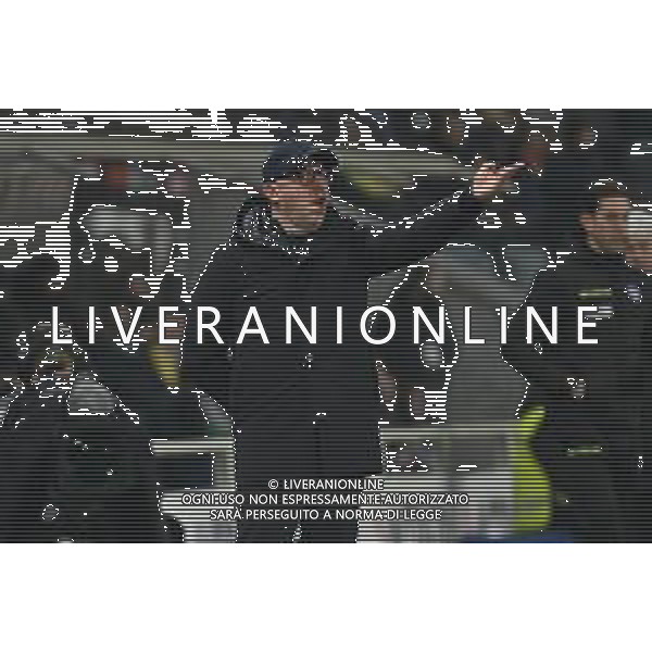 TVRG Atalanta vs Empoli nella foto Roberto D\'Aversa allenatore Empoli Bergamo 22-12-2024 Gewiss Stadium Campionato Serie A Enilive - 17a giornata foto Roberto Garavaglia/Agenzia Aldo Liverani sas