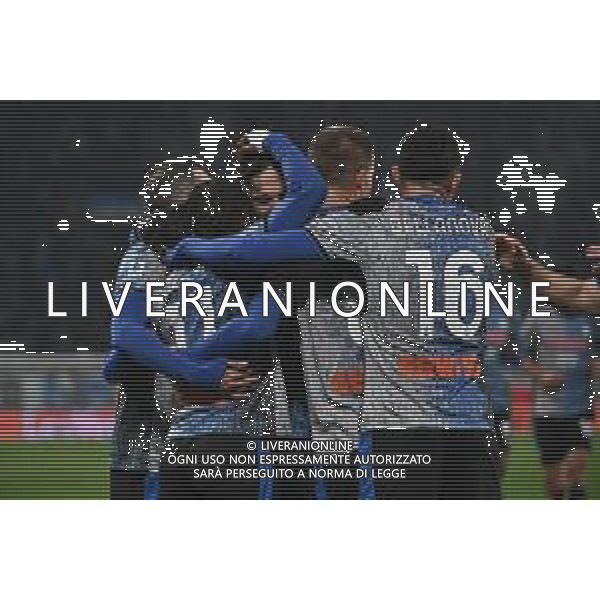 TVRG Atalanta vs Empoli nella foto Atalanta esultanza dopo il gol del 2 a 1 Bergamo 22-12-2024 Gewiss Stadium Campionato Serie A Enilive - 17a giornata foto Roberto Garavaglia/Agenzia Aldo Liverani sas
