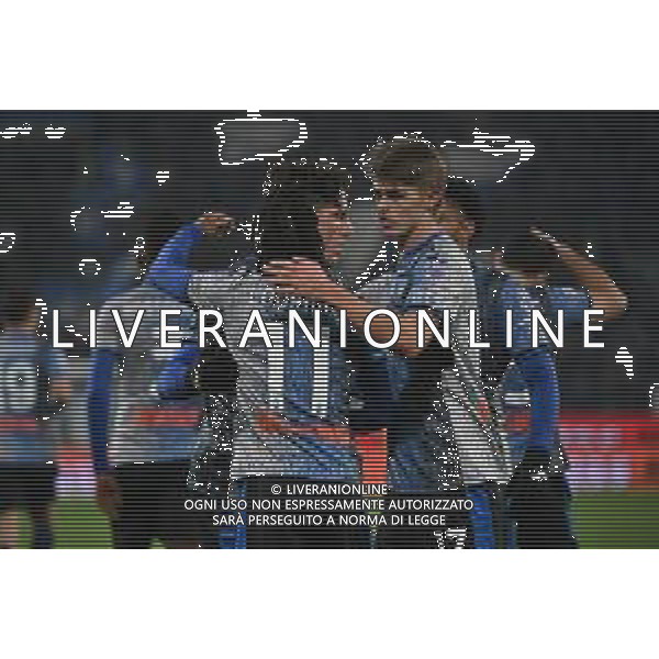 TVRG Atalanta vs Empoli nella foto Atalanta esultanza dopo il gol del 2 a 1 Bergamo 22-12-2024 Gewiss Stadium Campionato Serie A Enilive - 17a giornata foto Roberto Garavaglia/Agenzia Aldo Liverani sas