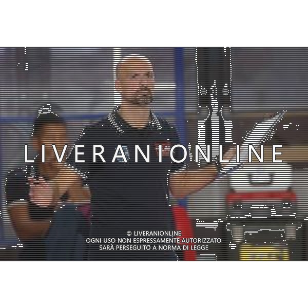 IMOLA 22 12 2024 CLAI IMOLA PALLAVOLO-CBL COSTAVOLPINO SERIE A2 0-3 NELLA FOTO NELLO CALENDO ALLENATORE CLAI IMOLA ©SANNA-AGENZIA ALDO LIVERANI SAS