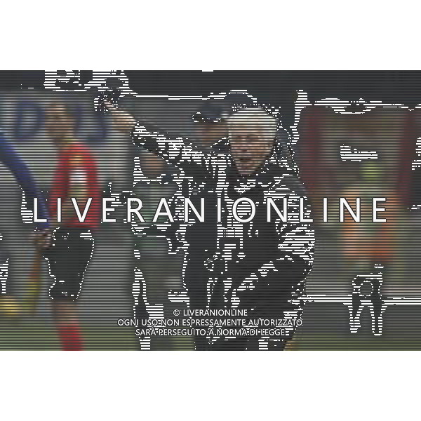 Gian Piero Gasperini Head Coach of Atalanta BC gestures during Atalanta BC vs Empoli FC, 17° Serie A Enilive 2024-25 game at Gewiss stadium in Bergamo (BG), Italy, on Dicember 22, 2024. (Photo by Davide Casentini)-AGENZIA ALDO LIVERANI SAS