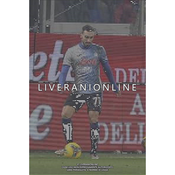 Davide Zappacosta of Atalanta BC. play the ball during Atalanta BC vs Empoli FC, 17° Serie A Enilive 2024-25 game at Gewiss stadium in Bergamo (BG), Italy, on Dicember 22, 2024. (Photo by Davide Casentini)-AGENZIA ALDO LIVERANI SAS