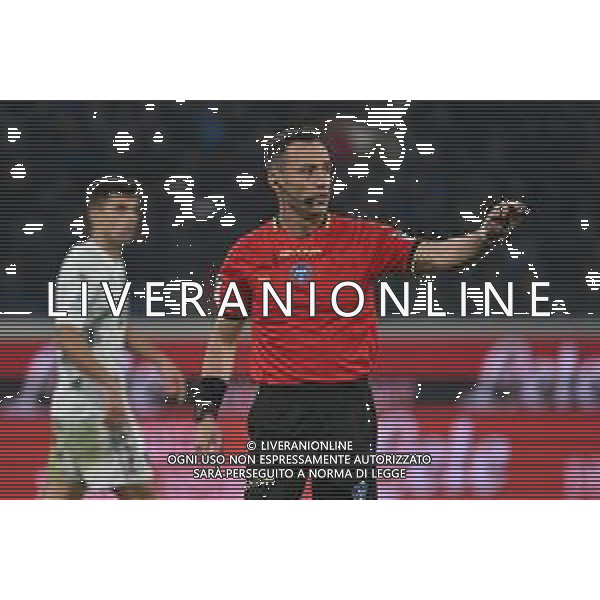 TVRG Atalanta vs Empoli nella foto l\'arbitro Ermanno Feliciani di Teramo Bergamo 22-12-2024 Gewiss Stadium Campionato Serie A Enilive - 17a giornata foto Roberto Garavaglia/Agenzia Aldo Liverani sas