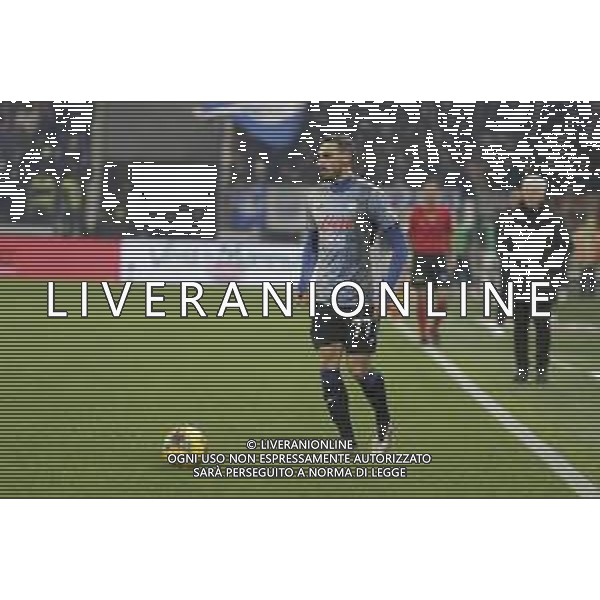 Davide Zappacosta of Atalanta BC play the ball during Atalanta BC vs Empoli FC, 17° Serie A Enilive 2024-25 game at Gewiss stadium in Bergamo (BG), Italy, on Dicember 22, 2024. (Photo by Davide Casentini)-AGENZIA ALDO LIVERANI SAS