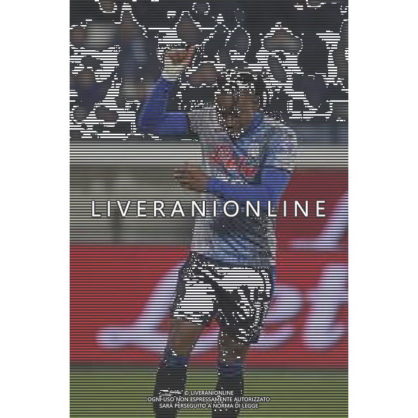Ademola Lookman of Atalanta BC during Atalanta BC vs Empoli FC, 17° Serie A Enilive 2024-25 game at Gewiss stadium in Bergamo (BG), Italy, on Dicember 22, 2024. (Photo by Davide Casentini)-AGENZIA ALDO LIVERANI SAS