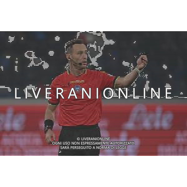 TVRG Atalanta vs Empoli nella foto l\'arbitro Ermanno Feliciani di Teramo Bergamo 22-12-2024 Gewiss Stadium Campionato Serie A Enilive - 17a giornata foto Roberto Garavaglia/Agenzia Aldo Liverani sas