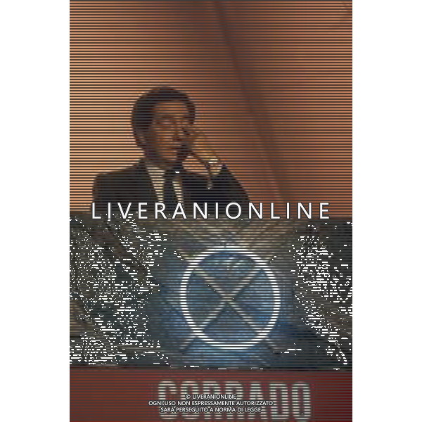 DIA-RETROSPETTIVA CORRADO MANTONI CONDUTTORE TELEVISIVO NELLA FOTO CORRADO MANTONI NELL’ANNO 1988 AG ALDO LIVERANI SAS