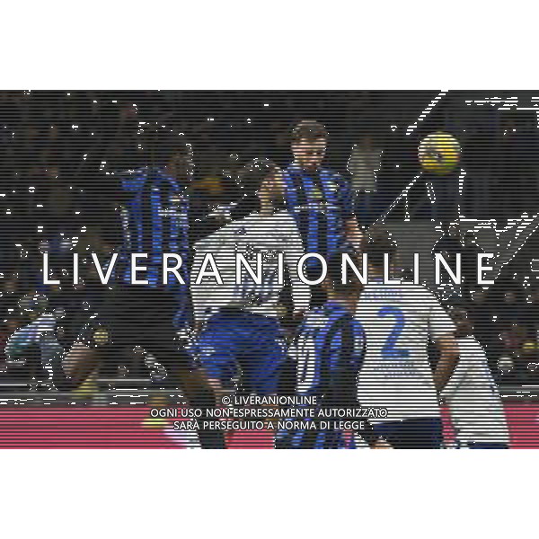 Inter vs Como nella foto Carlos Augusto (Inter) segna il gol dell\'1 a 0 Milano 23-12-2024 Stadio Giuseppe Meazza - San Siro Campionato Serie A Enilive - 17a giornata foto Roberto Garavaglia/Agenzia Aldo Liverani sas-AGENZIA ALDO LIVERANI SAS