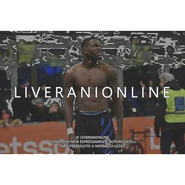Inter vs Como nella foto Marcus Thuram (Inter) esultanza dopo il gol del 2 a 0 Milano 23-12-2024 Stadio Giuseppe Meazza - San Siro Campionato Serie A Enilive - 17a giornata foto Roberto Garavaglia/Agenzia Aldo Liverani sas-AGENZIA ALDO LIVERANI SAS