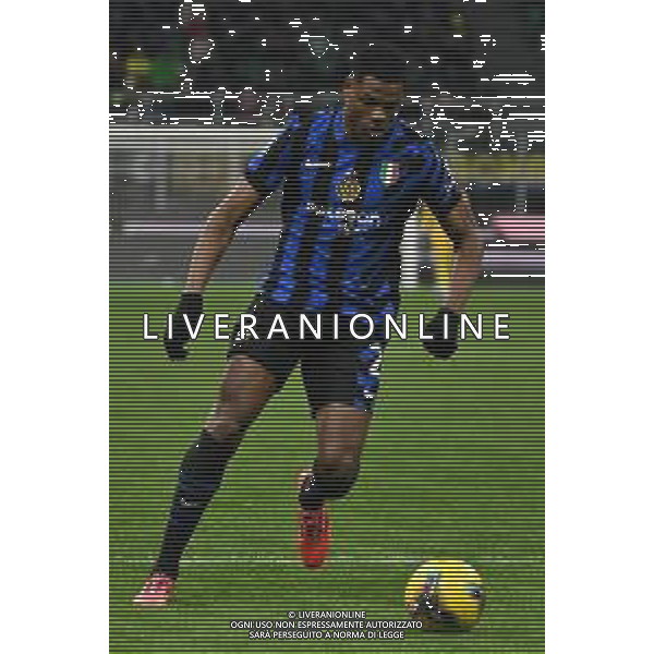 Inter vs Como nella foto Denzel Dumfries (Inter) Milano 23-12-2024 Stadio Giuseppe Meazza - San Siro Campionato Serie A Enilive - 17a giornata foto Roberto Garavaglia/Agenzia Aldo Liverani sas